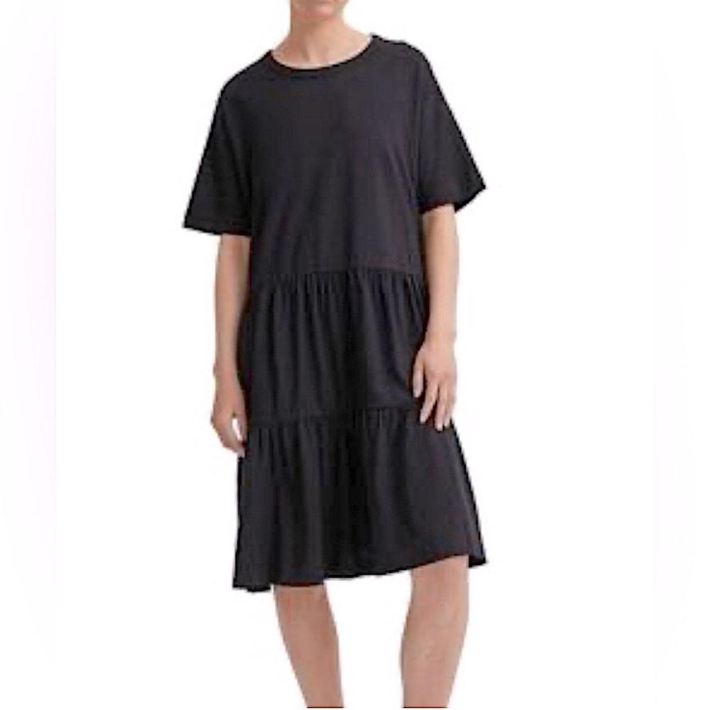 Selected Femme Oversized Cotton Tee Dress small/med d20